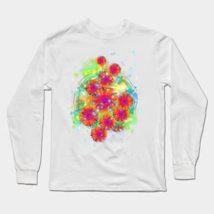 Daisy Full Sparkly Summer Long Sleeve T-Shirt